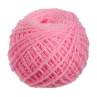 Пряжа в клубках акрил 100м/40-42 гр, цвет флам-роза