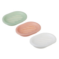 VETTA Мыльница с поддоном &quot;Классика&quot;, полипропилен, 13x10x2,5см, 3 цвета