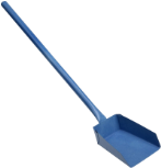 Совок хозяйственный металлический зольный с длинной ручкой