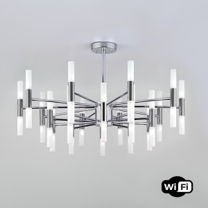 Bogate's Люстра G4 40x3W 800x500 металл/хром/белый Bastone 346 a053999