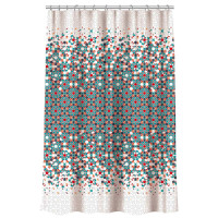 VETTA Шторка для ванной, с утяжелителем, полиэстер, 90 г/м2, 180x180см, &quot;Франко&quot;, 4 дизайна