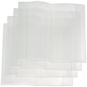 Набор обложек №1 School   д/учебн., конт.карт, 5шт, 293х560, ПВХ, 110мкм 436407