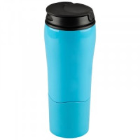 Термокружка MAGNIFICO, 480мл, крепление присоска, ABS пластик, голубой 106043 Mallony