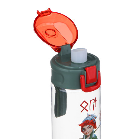 BY Русские Супергерои Бутылка спортивная, 7.3x21.3см, 600мл,"Яга", PC, PP