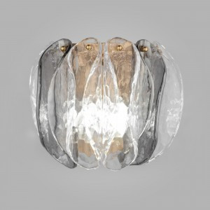 Bogate's Бра 2x60W E14 160х270х200 мет. прозр./дымч./латунь Callas 365/2 a064817