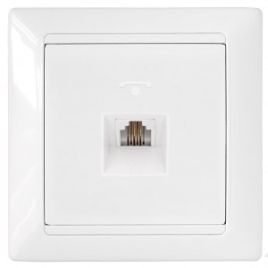 Bylectrica СТИЛЬ Роз. Телефонная белый, (ТР4-034)