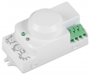 IEK датчик движения ДД-МВ 201 микроволновый белый, 1200Вт, 360 гр.,8М IP20 LDD11-201MB-1200-001