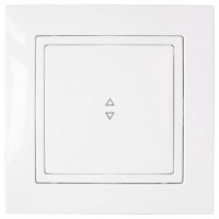 Bylectrica УЮТ выкл. проходной СУ 1 кл. бел. (пластик) С6 10-863