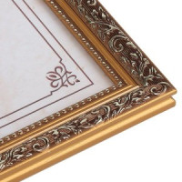 Фоторамка FA пластик "Шелковый путь" золото 15х21 (36/864) 50005