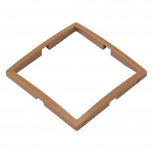 Bylectrica УЮТ декор. вставка в рамки (уп 3 шт.), светло-коричневый, (ЮЛИГ.735212.276(17))