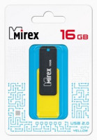 Флэш-диск USB 16 ГБ  Mirex CITY YELLOW 16GB (ecopack)