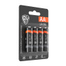 BY Батарейки AA (LR06) 4шт в блистере, щелочные 1.5V, высокой ёмкости