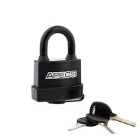 Замок вис PDR-50-70 Apecs (влагозащищенный в резине) \6 (24)