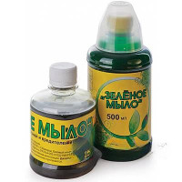 Зеленое мыло 500 мл с мерным стаканчиком Ваше Хозяйство