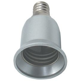 Ecola переходник с цоколя E14 на E27 Серебяный A4T17SEAY (25!)