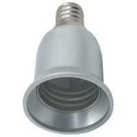 Ecola переходник с цоколя E14 на E27 Серебяный A4T17SEAY (25!)