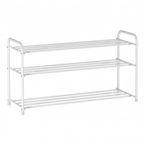 Подставка д/обуви Альфа33 (3полки) 87*30*48см (Белый) до 8кг ПДОА33Б под заказ ЗМИ