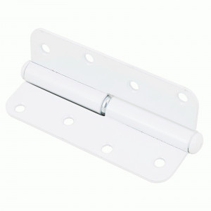 Петля накл Кунгур ПН1-110 белая правая б/ш (50) Штрих-код