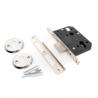 Замок врез ЗВ5-501(502) с ролик. защелкой (без цилиндра) Меттэм  \15