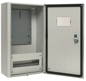 EKF Basic щит (корпус) метал. ЩУ-3/1-0 (ЩУРН-3/12) навесной (540х310х165), окно, IP54 mb54-3-bas