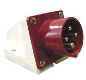 EKF вилка силовая CEE стационарная 514 3Р+РЕ 16А 380В IP44  ps-514-16-380