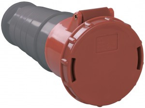 IEK силовая розетка CEE (разъем) 235 переносная 3Р+РЕ+N 63А 380В IP54