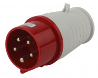 ЭРА силовая вилка CEE переносная 015 3P+РЕ+N 16А 380В IP44 (10/60/1440) 9851