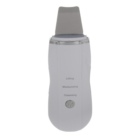 LEBEN Аппарат для массажа и чистки лица, 3 режима, 2 насадки, 200мАч, белый