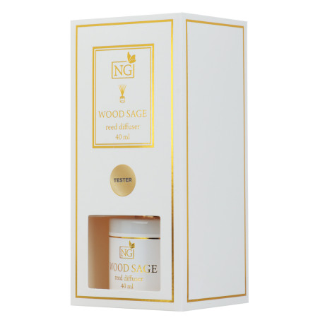 NEW GALAXY Диффузор LuxWhite, 40 мл, Wood sage