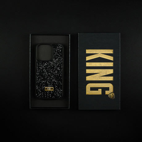 BY Ф.Киркоров Чехол КРИСТАЛЛЫ, для iPhone 15PRO, материал TPU, чёрный