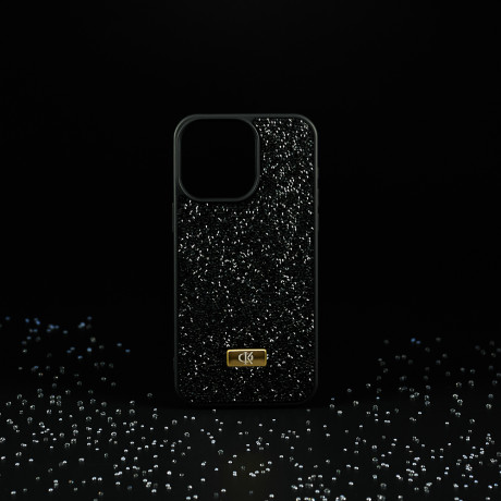 BY Ф.Киркоров Чехол КРИСТАЛЛЫ, для iPhone 15PRO, материал TPU, чёрный