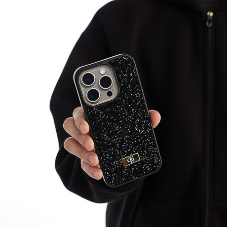 BY Ф.Киркоров Чехол КРИСТАЛЛЫ, для iPhone 15PRO, материал TPU, чёрный