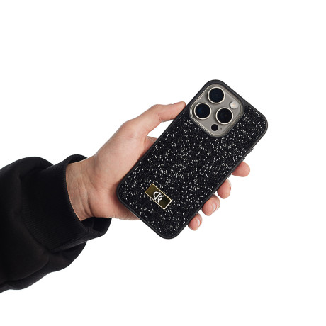 BY Ф.Киркоров Чехол КРИСТАЛЛЫ, для iPhone 15PRO, материал TPU, чёрный