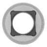 Головка торцевая, 12 мм, двенадцатигранная, CrV, под квадрат 1/2, хромированная Stels