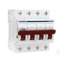 TOKOV Electric выключатель нагрузки модульный (рубильник) 4P 40А  TKE-PZ60-MDSI-4-40