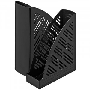 Вертикальный накопитель Attache 85мм черный 2 шт/упк 877379