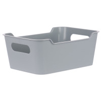 Корзинка универсальная "Mango" 2,4л. 230х160х90мм (серый)