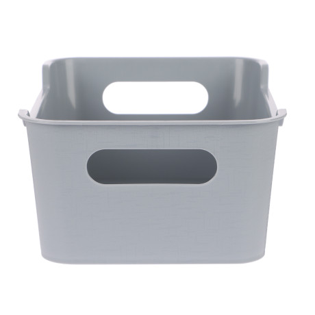 Корзинка универсальная "Mango" 2,4л. 230х160х90мм (серый)