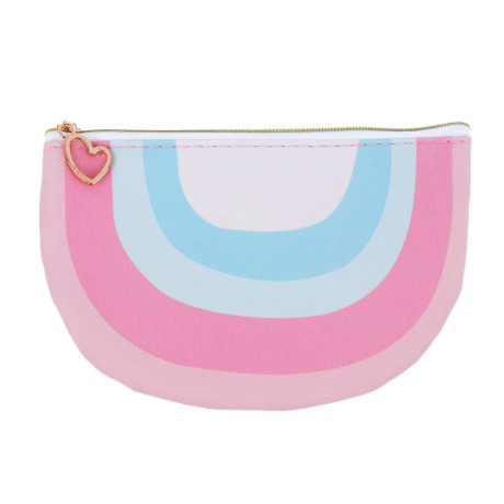 ЦАРЕВНА ЛЕБЕДЬ Пенал фигурный в форме радуги, 16х11см, искусственная кожа