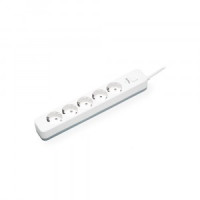Perfeo Сетевой фильтр (удл.) POWER STREAM ПВС 3х0.8 5роз. 3м белый 2500Вт C3965