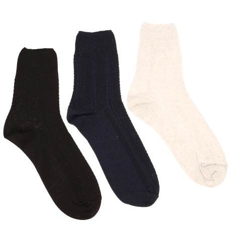 Носки с ослабленной резинкой GALANTE, р. 27, 80% хлопок, 17% полиамид, 3% эластан, цвета в ас-те