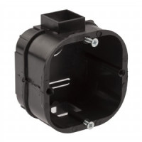 ЭРА кор.уст. КУТС 60х60х43 усилен. для твердых стен саморез, стыковочные узлы черная IP20 KUTS 9981