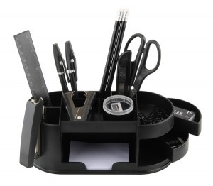 Набор настольный Attache 16 предметов черный 1013351