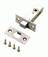 Задвижка межкомнатная РЕНЦ, никель матовый INL-BK 45 SN