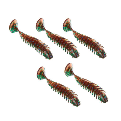 AZOR FISHING Приманка силиконовая 60мм, 5шт