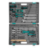 Набор инструментов, 1/4", 1/2", Cr-V, S2, усиленный кейс, 119 предметов Stels