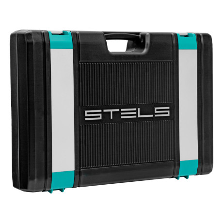 Набор инструментов, 1/4", 1/2", Cr-V, S2, усиленный кейс, 119 предметов Stels