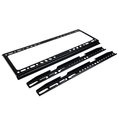 LEBEN Кронштейн для ТВ фиксированный, 26"-55", до 45кг, 200x200 до 400x400мм, мет