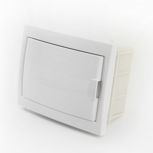 STEKKER бокс (корпус) пласт. встраив. ЩРВ-П-6 мод. непрозрач. белая дверь IP20, Standart 49635