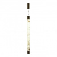 ODEON LIGHT 6686/25L L-VISION ODL24 125 подвес браш лат/алебастр IP20 LED 40W 3000/4000 MARBELLA 96